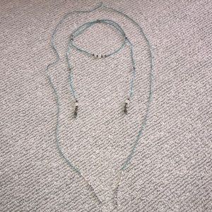 Layered necklace handmade